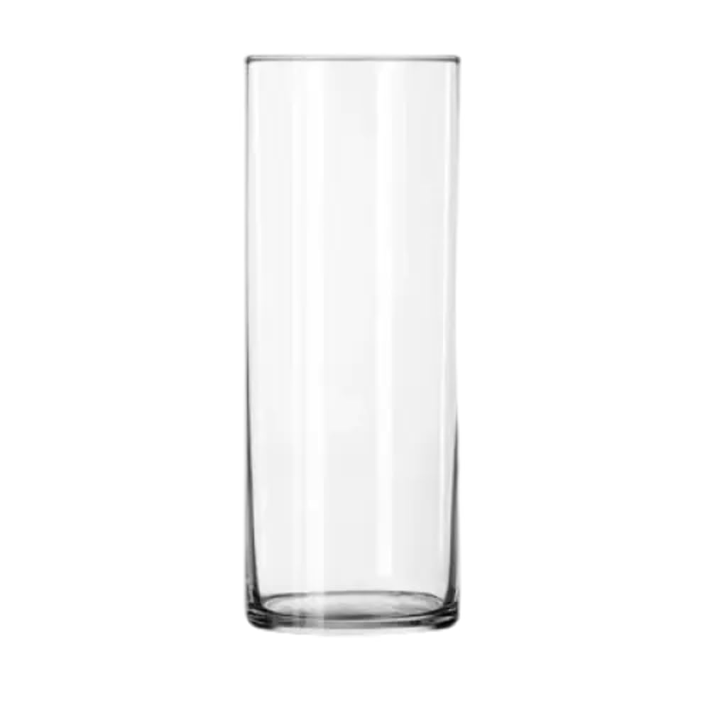 Libbey Cylinder Vase, 9-Inch, Clear, Set of 12