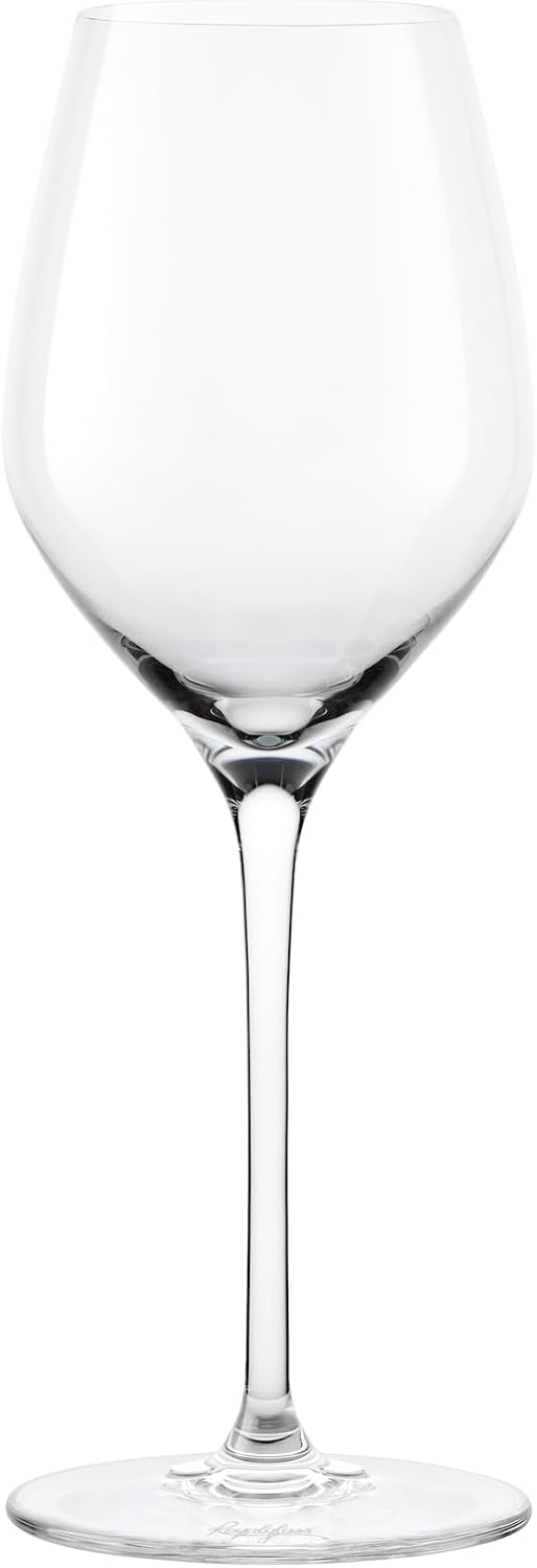 Royal-Glass Ultima rated the #1 wine glass by La Revue du Vin De France, designed to vitalize all wines, Harmoniously revealing the Terroir as the winemaker desires.