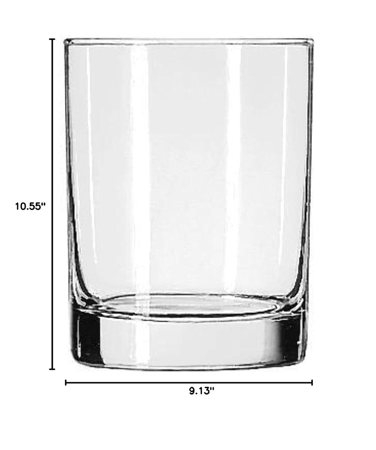 Libbey Finedge Heavy Base 14 Oz Double Old Fashioned Glass